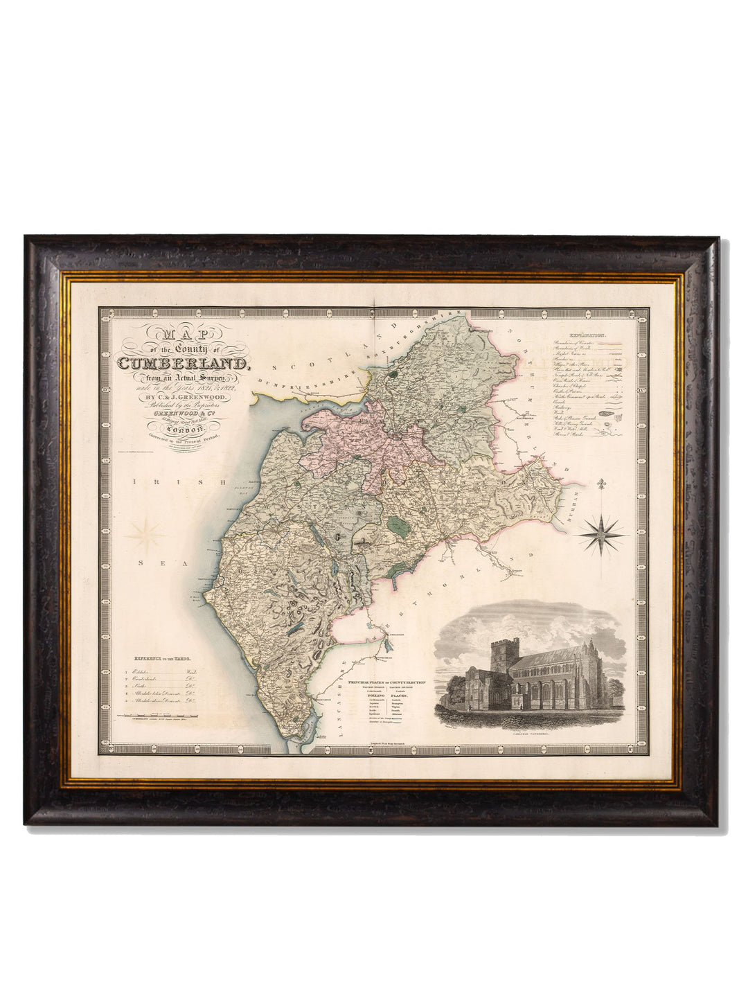 C.1830 County Maps of England - TheArtistsQuarter