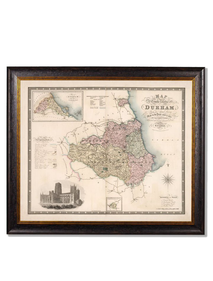 C.1830 County Maps of England - TheArtistsQuarter