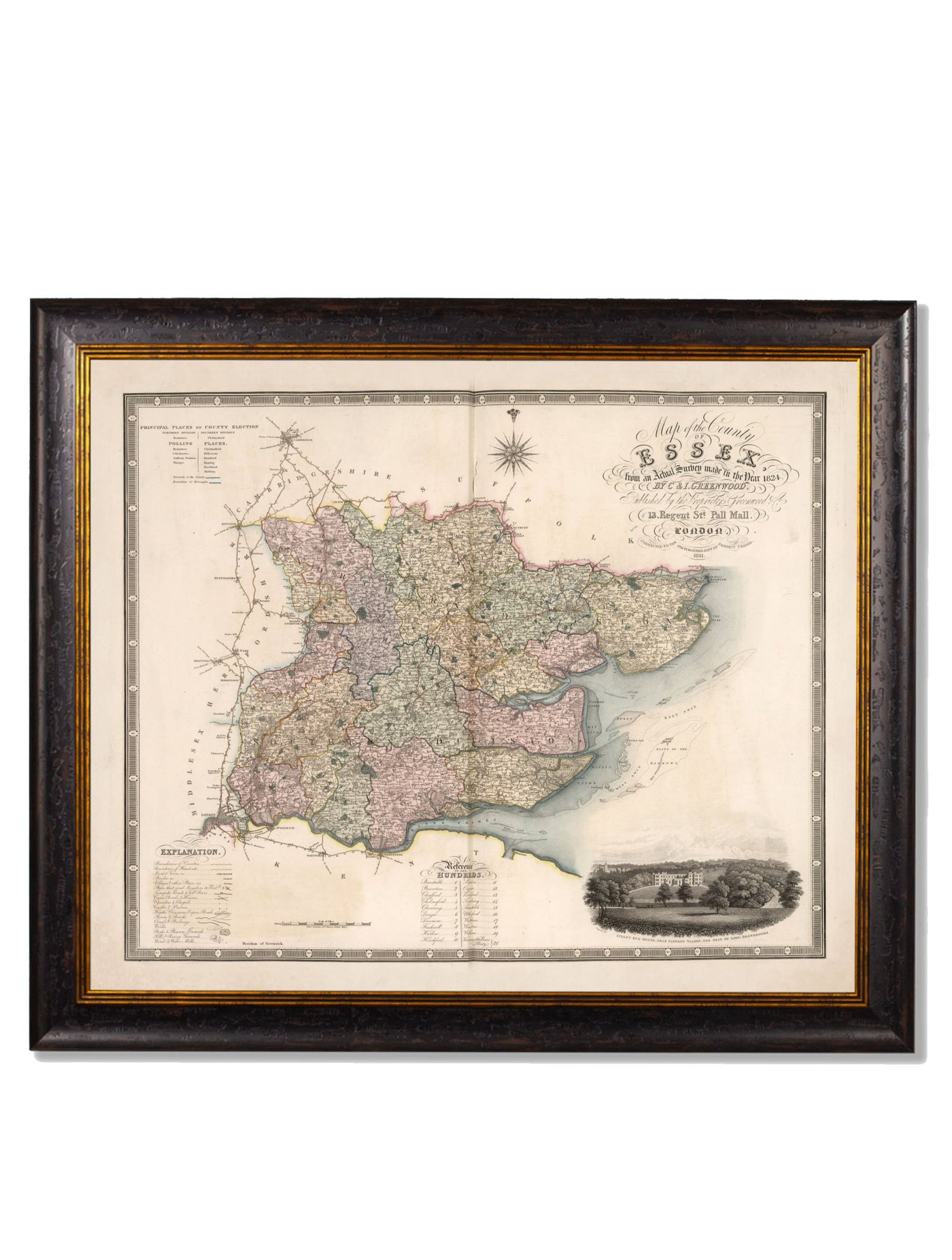 C.1830 County Maps of England - TheArtistsQuarter