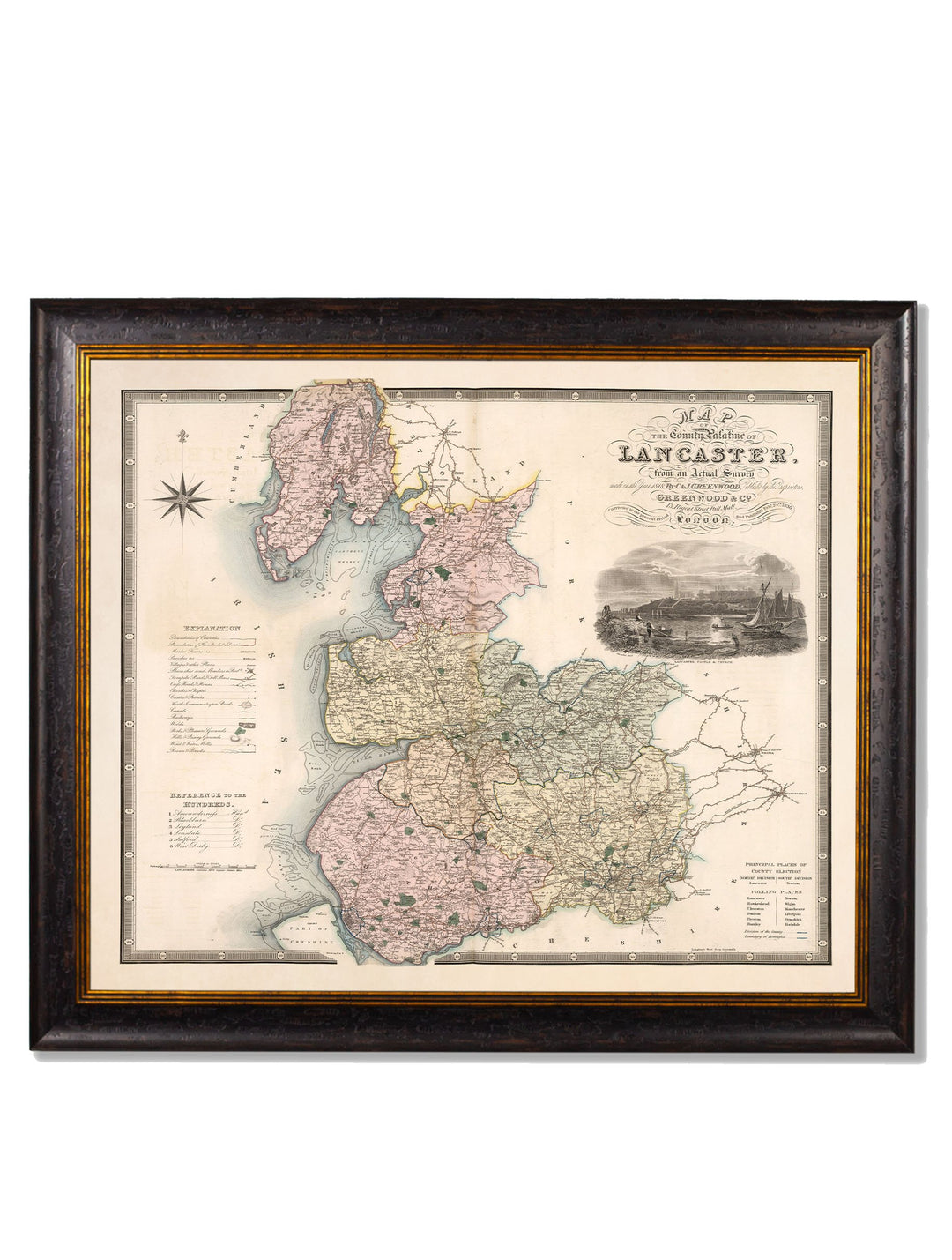 C.1830 County Maps of England - TheArtistsQuarter