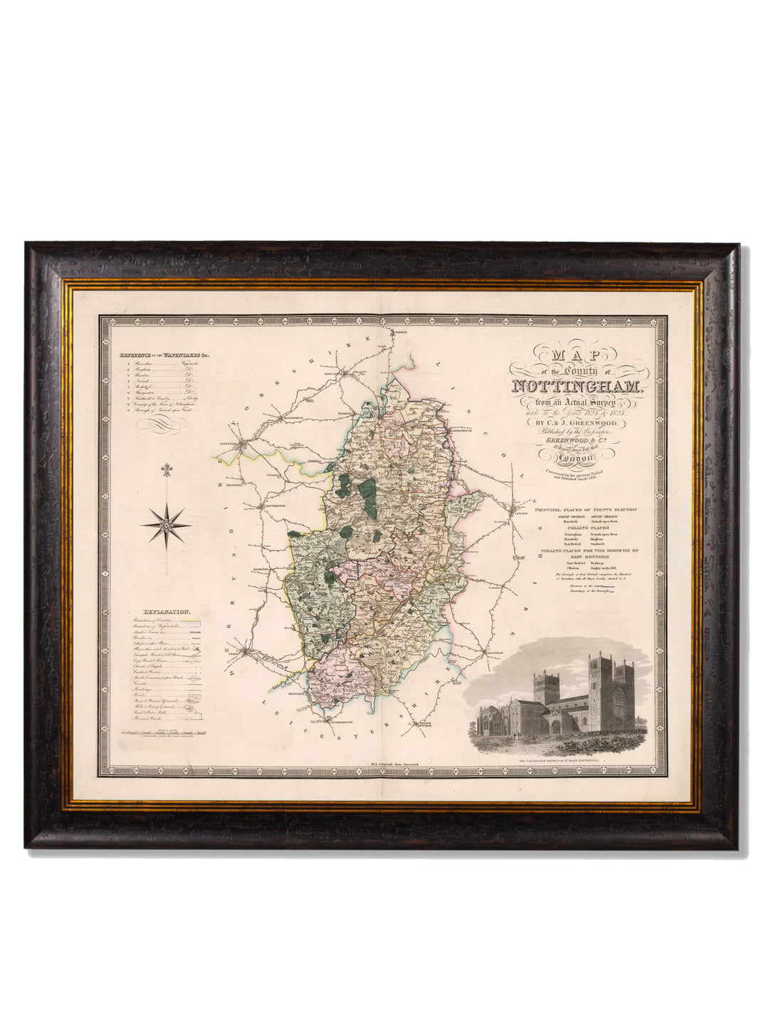 C.1830 County Maps of England - TheArtistsQuarter