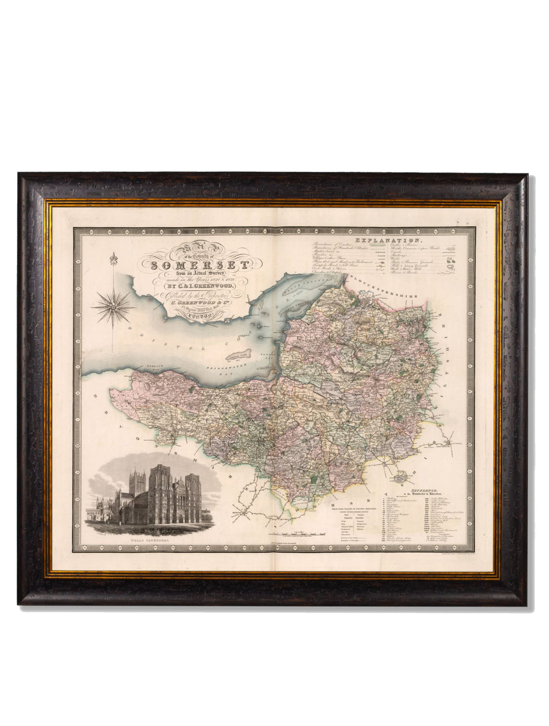 C.1830 County Maps of England - TheArtistsQuarter