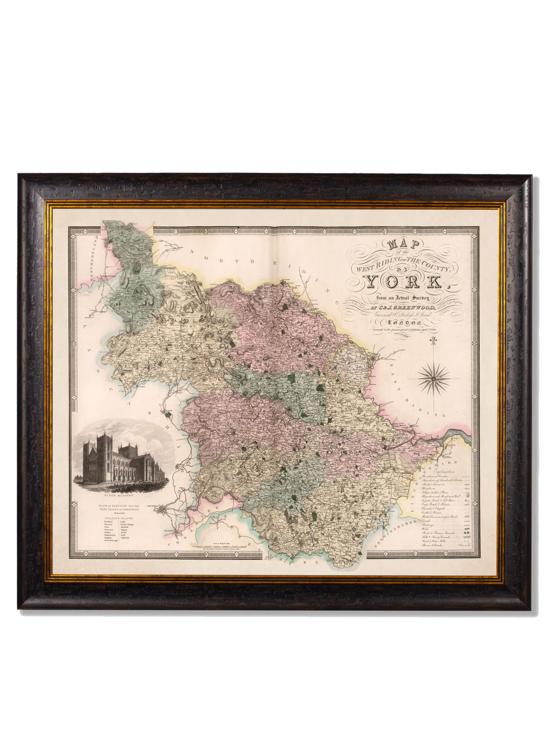 C.1830 County Maps of England - TheArtistsQuarter