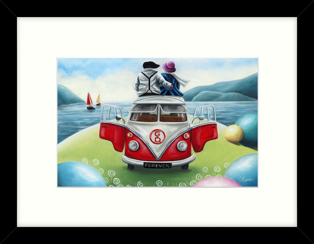 Campervan Travels By Claire Baxter *Delivers Late October* - TheArtistsQuarter