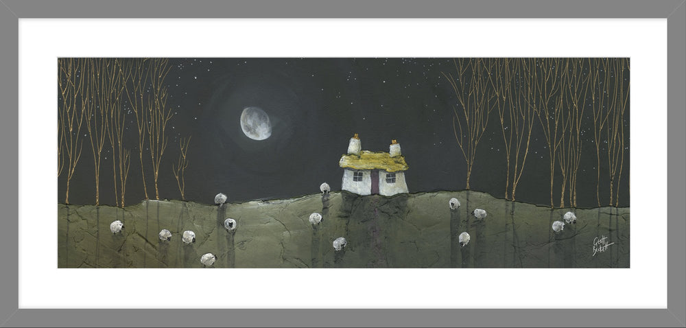 Croft Sheep By Geoff Beckett *EXCLUSIVE* - TheArtistsQuarter