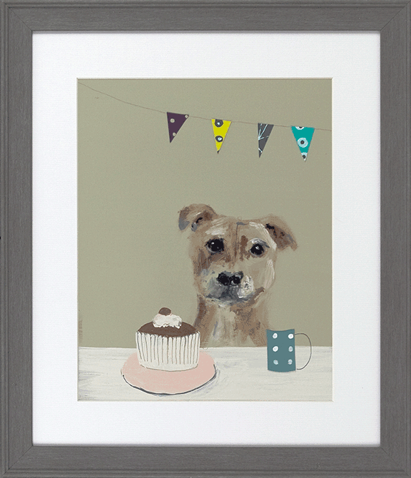 Dog Treats II by Fay Shoesmith (Framed) - TheArtistsQuarter
