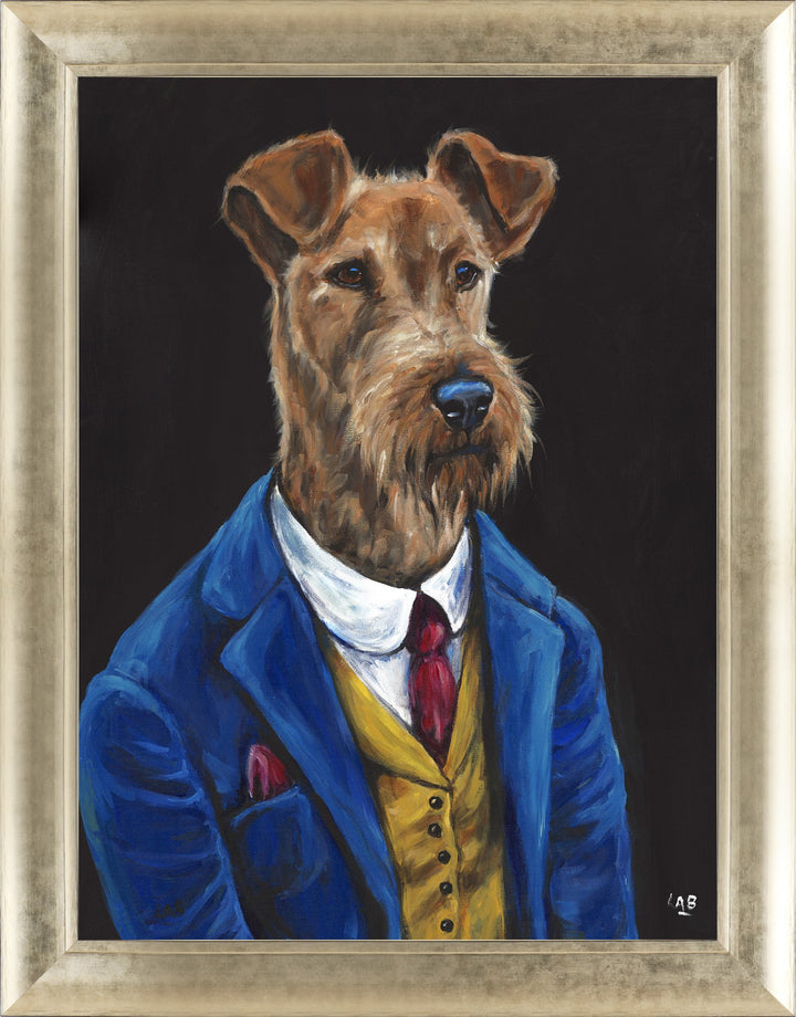 Sir Fergus Fleabag (Large Gold Version) By Louise Brown *EXCLUSIVE* - TheArtistsQuarter