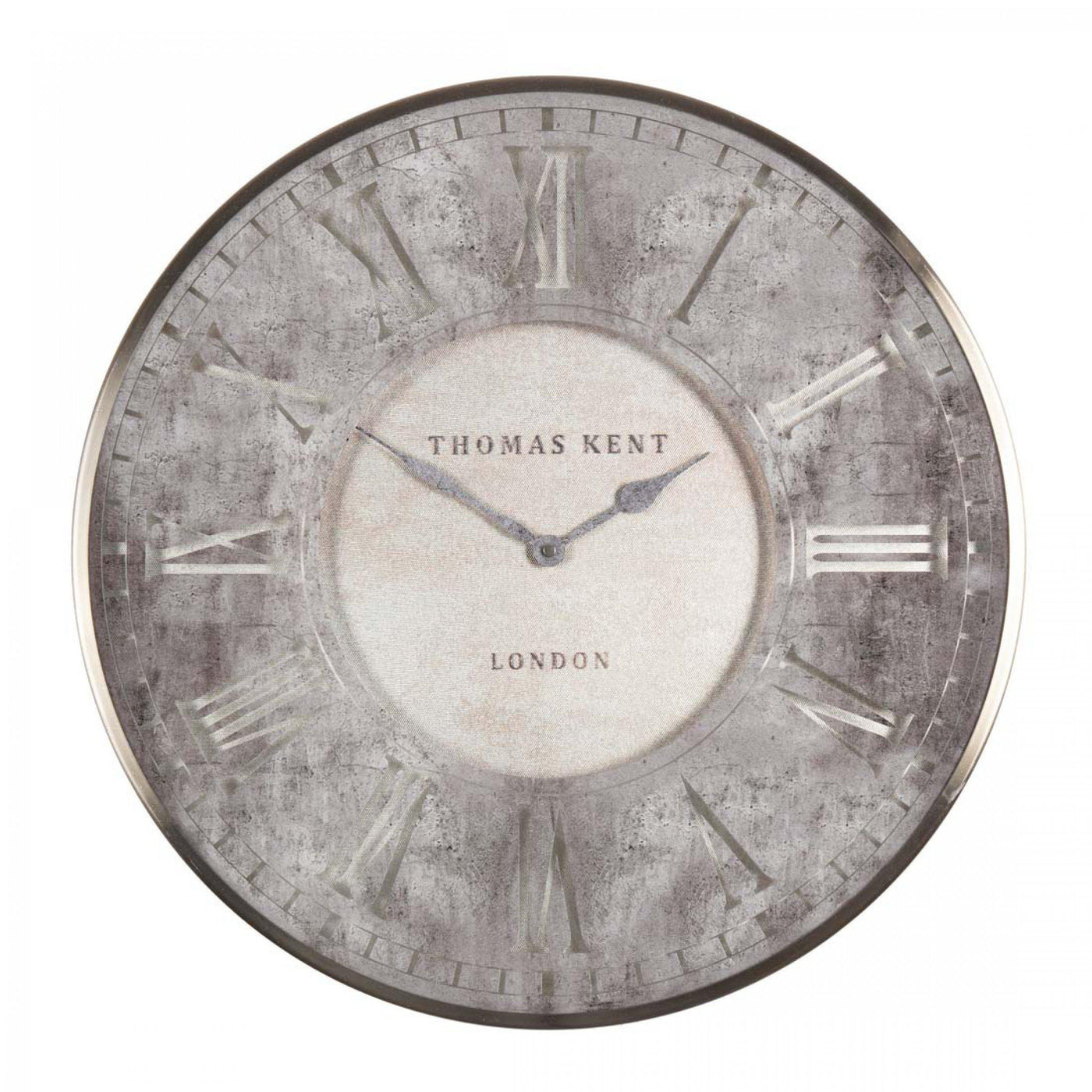 Florentine Silvern 30" Wall Clock by Thomas Kent - TheArtistsQuarter