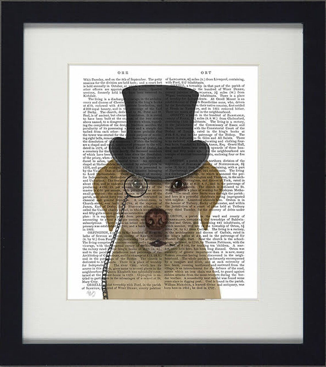 Formal Dogs III (Labrador) Picture - TheArtistsQuarter