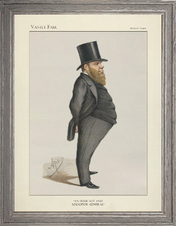 Vanity Fair Caricature Gentlemen Irish Wit - TheArtistsQuarter