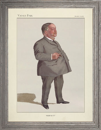 Vanity Fair Caricature Gentlemen Burnley - TheArtistsQuarter
