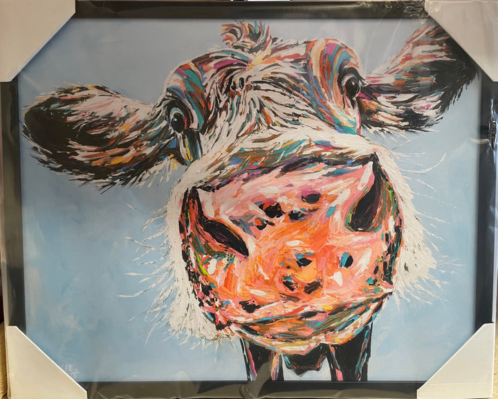 Funny Cow I By  Carolee Vitaleth - TheArtistsQuarter