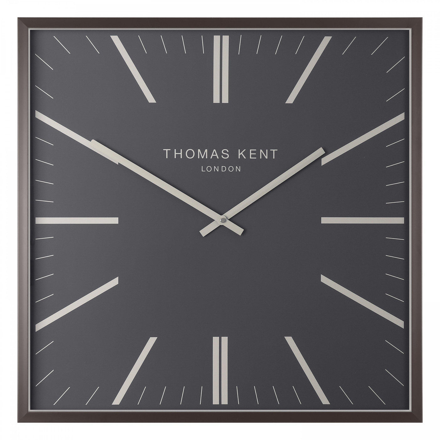 Garrick Graphite 24" Wall Clock by Thomas Kent - TheArtistsQuarter