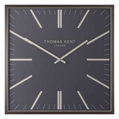 Garrick Graphite 24" Wall Clock by Thomas Kent - TheArtistsQuarter