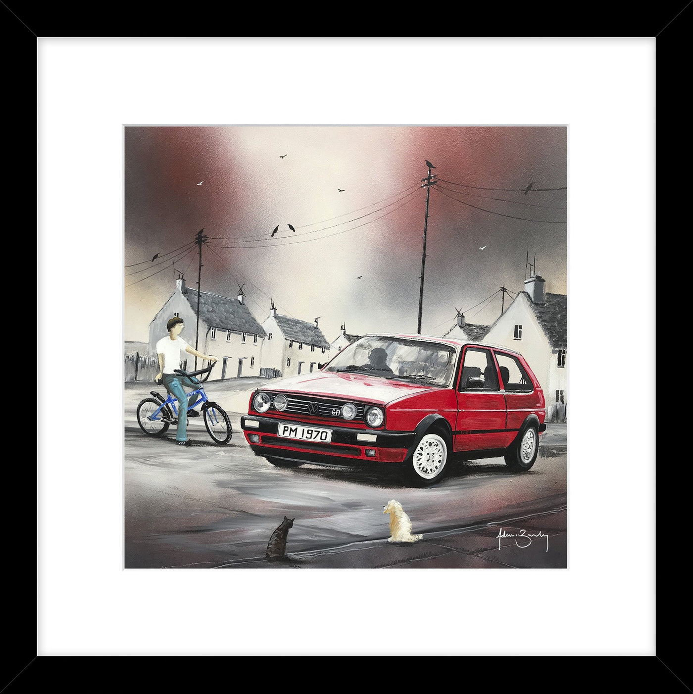 Golf GTI By Adam Barsby *Delivers Mid June - TheArtistsQuarter