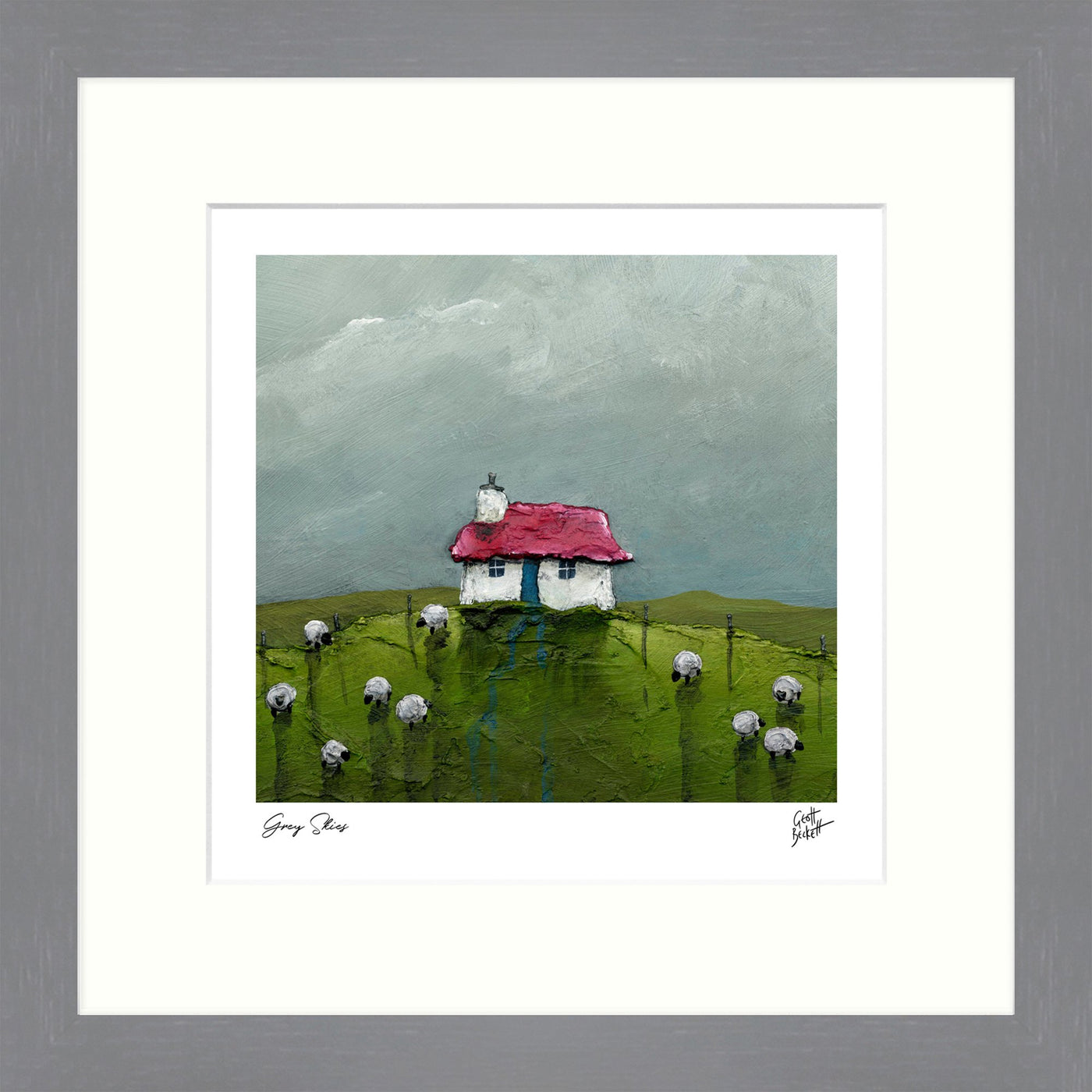 Grey Skies By Geoff Beckett **Delivers Next Day** - TheArtistsQuarter