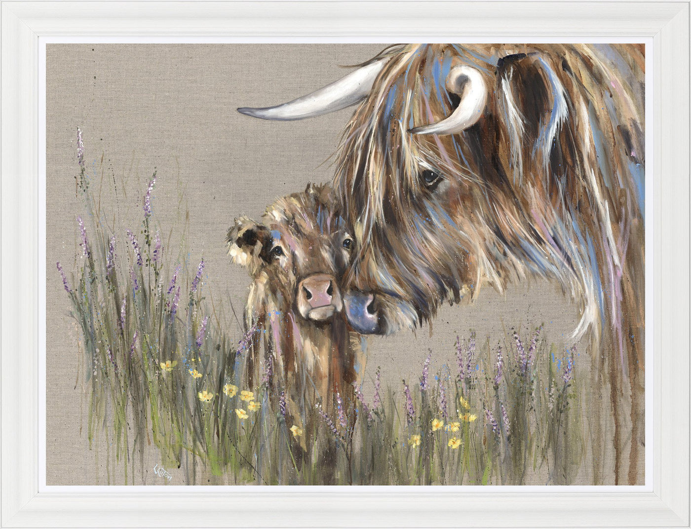 Heather & Buttercup By Louise Luton - TheArtistsQuarter