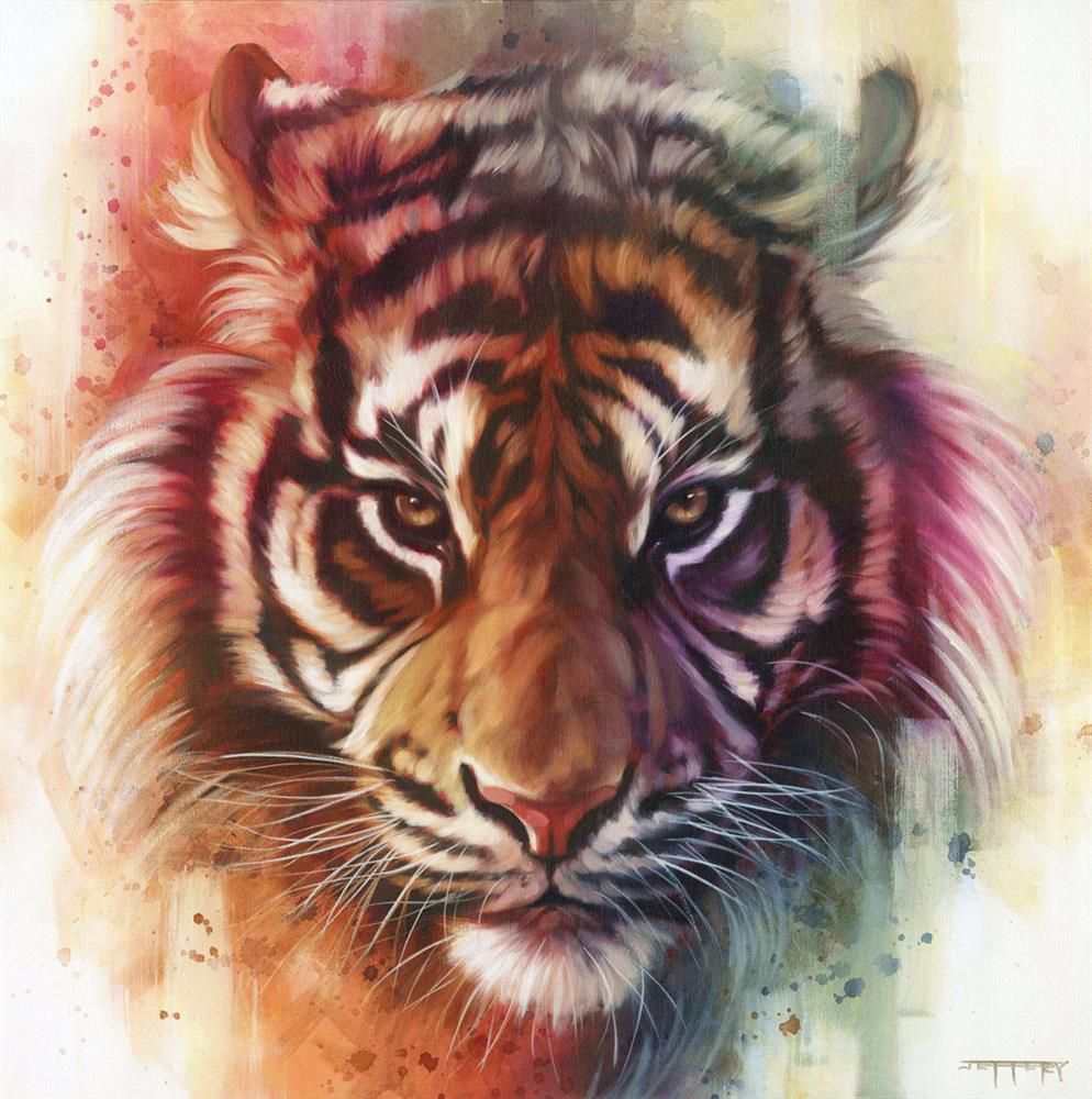 Eye Of The Tiger By Ben Jeffrey (Limited Edition) - TheArtistsQuarter