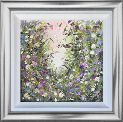 Floral Twist By Jane Morgan (Original) - TheArtistsQuarter