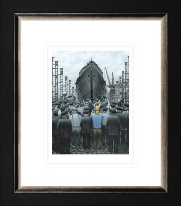 The Ship That Dad Built Paper By Leigh Lambert Limited Edition - TheArtistsQuarter