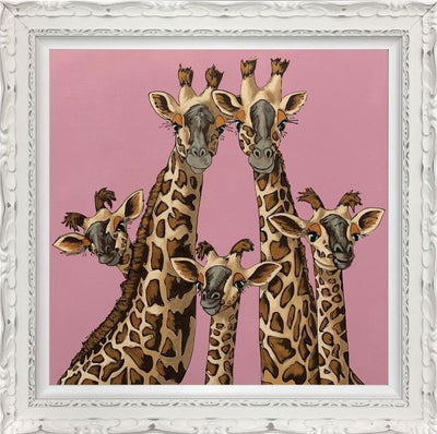 High Five - Rangwali Pink By Amy Louise (Limited Edition) - TheArtistsQuarter