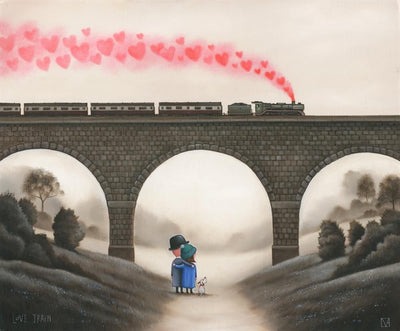 Love Train By Michael Abrams (Limited Edition) - TheArtistsQuarter