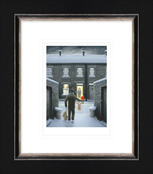 Home For Christmas Sketch By Leigh Lambert Limited Edition - TheArtistsQuarter