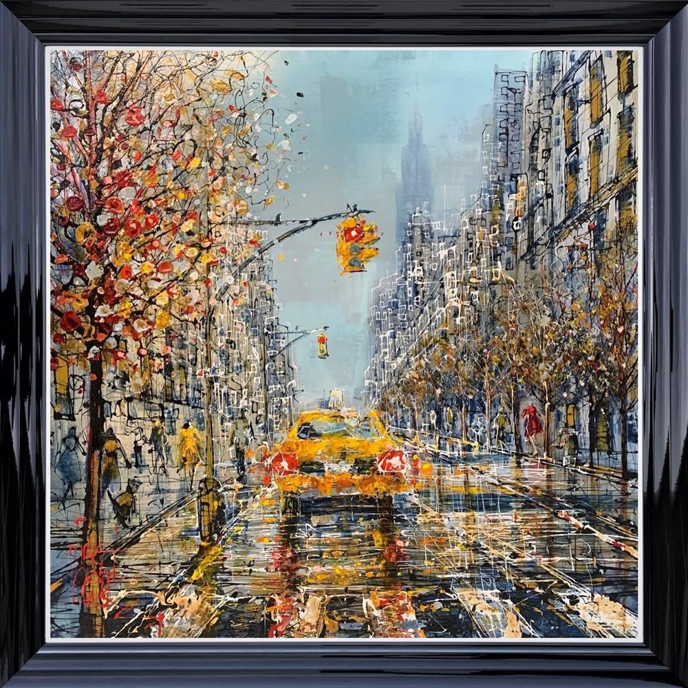 Downtown Manhattan By Nigel Cooke (Signed Limited Edition on Canvas) - TheArtistsQuarter