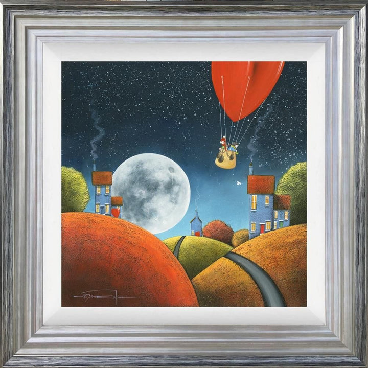 Fly Me To The Moon By Dale Bowen (Signed Limited Edition on Canvas) - TheArtistsQuarter