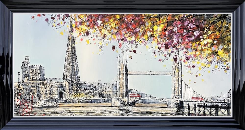 City Serenity By Nigel Cooke (Signed Limited Edition on Canvas) - TheArtistsQuarter