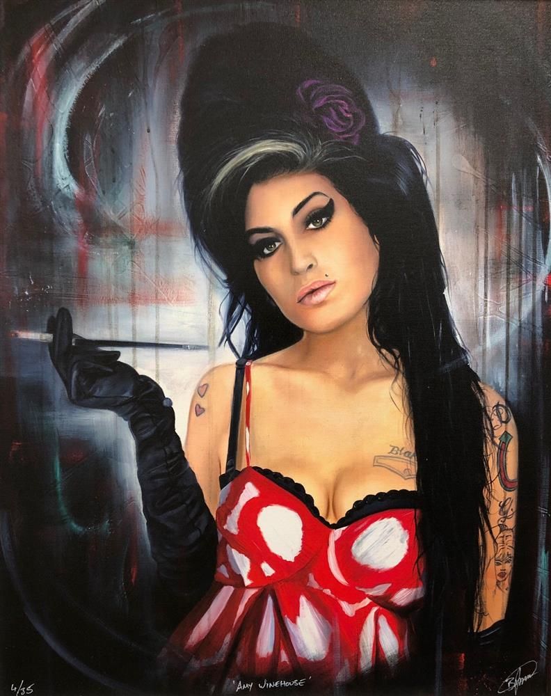 Amy Winehouse By Ben Jeffrey (Limited Edition) - TheArtistsQuarter