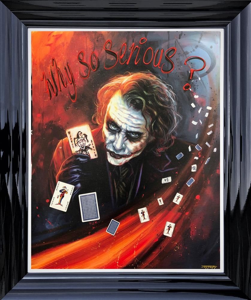 Why So Serious The Joker By Ben Jeffrey (Limited Edition) - TheArtistsQuarter