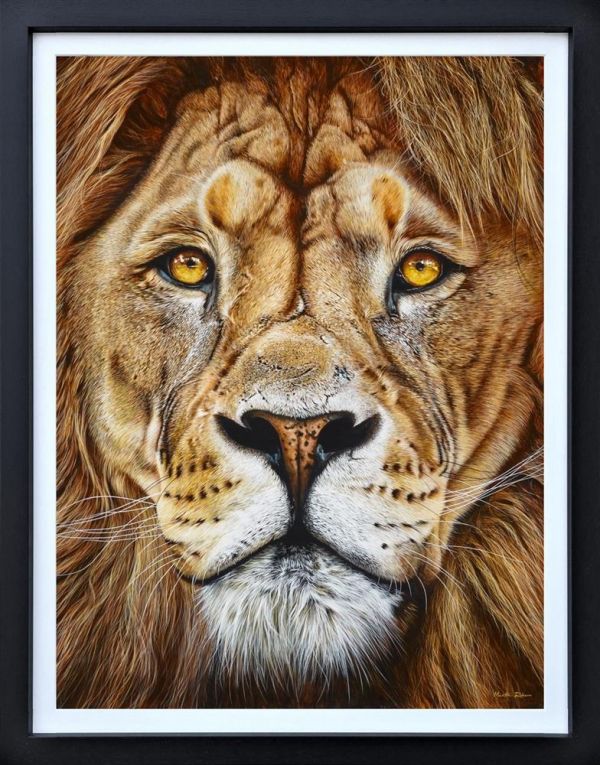 The King Deluxe Canvas By Martin Robson Limited Edition - TheArtistsQuarter