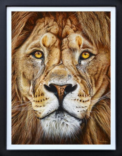 The King Deluxe Canvas By Martin Robson Limited Edition - TheArtistsQuarter