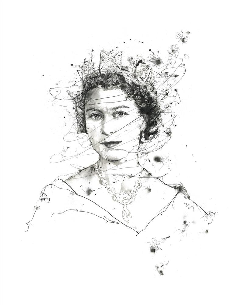 Celebrating Her Majesty By Scott Tetlow Limited Edition - TheArtistsQuarter