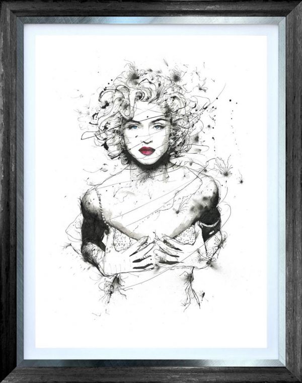 The Queen of Pop Madonna Deluxe By Scott Tetlow Limited Edition - TheArtistsQuarter