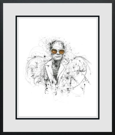 Rocketman Elton John By Scott Tetlow Limited Edition - TheArtistsQuarter