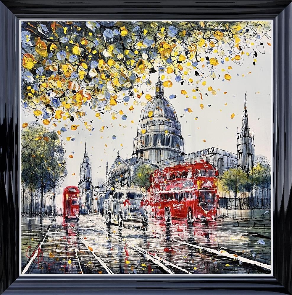 St Pauls Rush Hour By Nigel Cooke (Signed Limited Edition on Canvas) - TheArtistsQuarter