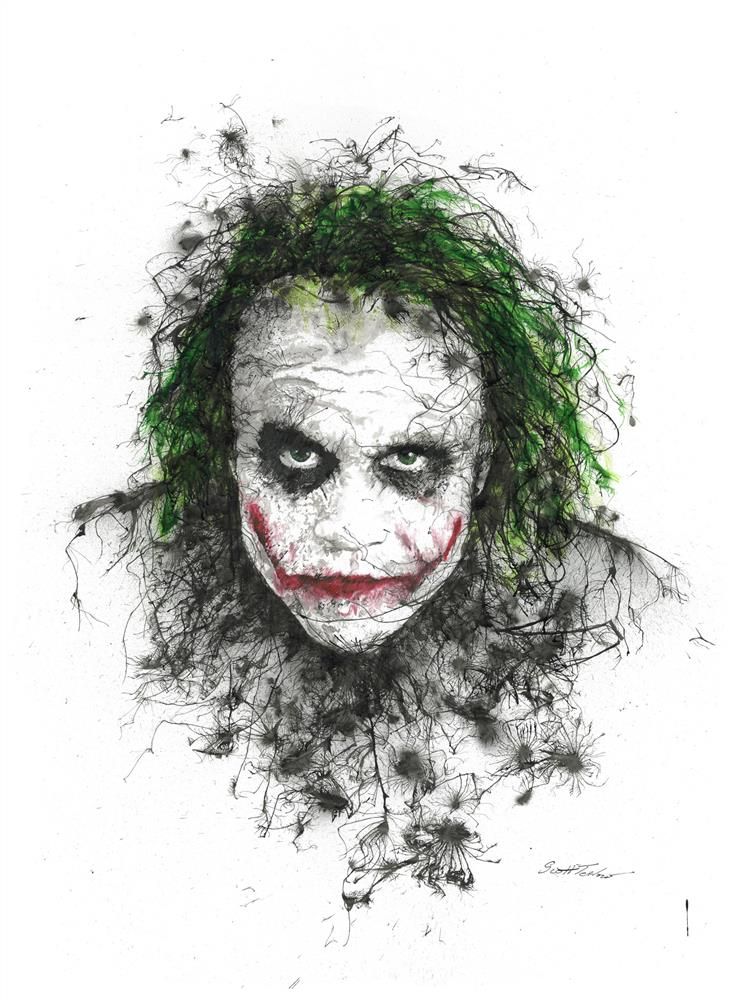 Why So Serious? - Miniature By Scott Tetlow Limited Edition - TheArtistsQuarter