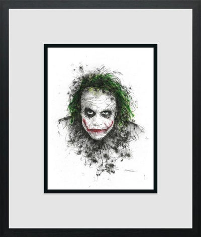 Why So Serious? - Miniature By Scott Tetlow Limited Edition - TheArtistsQuarter