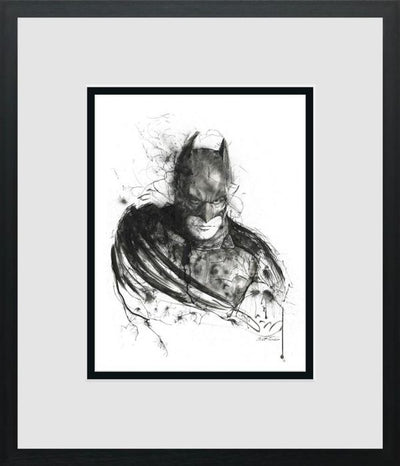 The Dark Knight - Miniature By Scott Tetlow Limited Edition - TheArtistsQuarter