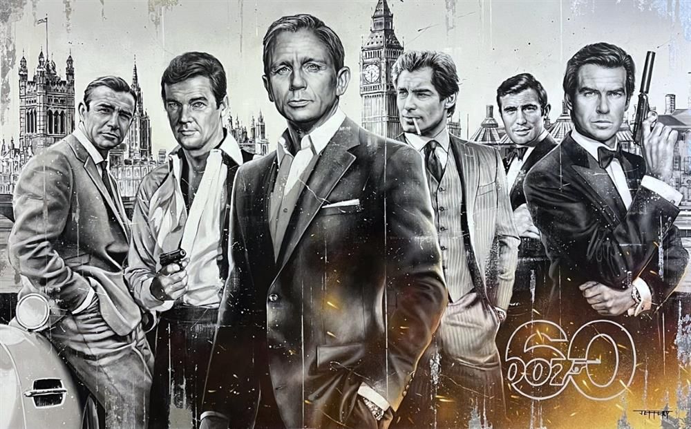 Bond... James Bond By Ben Jeffrey (Limited Edition) - TheArtistsQuarter