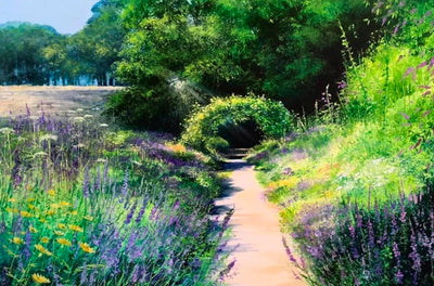 Lavender Walk By Heather Howe Limited Edition - TheArtistsQuarter