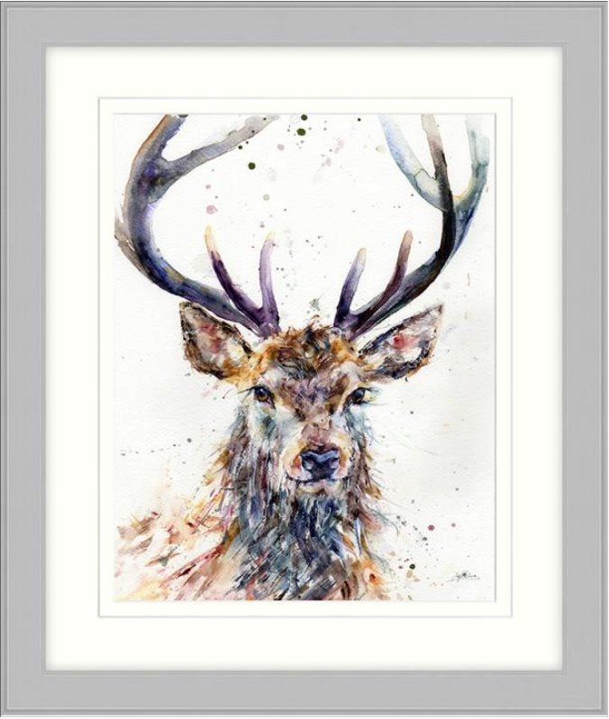 Majestic Stag By Lisa Jayne Holmes - TheArtistsQuarter