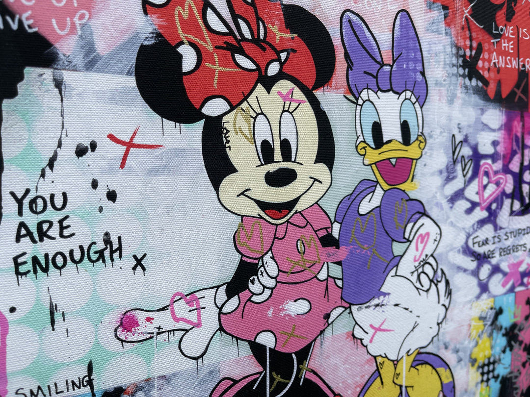 Minnie & Daisy By Caution Ex Gallery, seconds. - TheArtistsQuarter