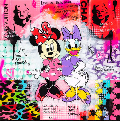 Minnie & Daisy By Caution - TheArtistsQuarter