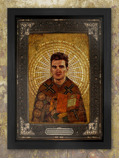 Morrissey Icon Poster - TheArtistsQuarter