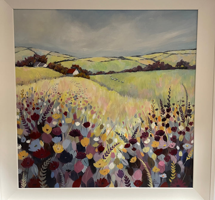 Elizabeth Baldin Wildflower Meadow II (Original Artwork) - TheArtistsQuarter