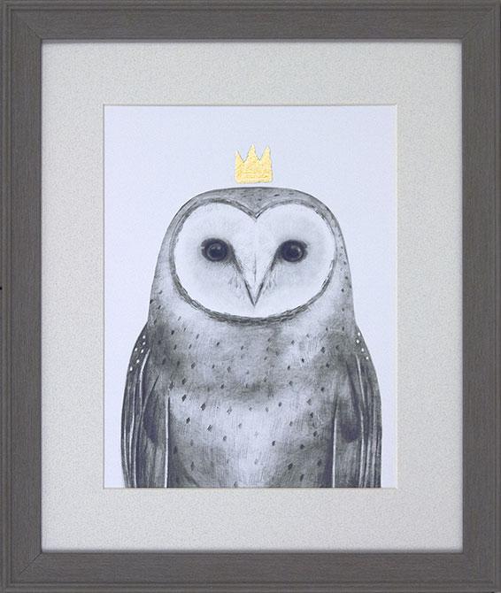 Royal Forester II By Victoria Borges (Owl) - TheArtistsQuarter