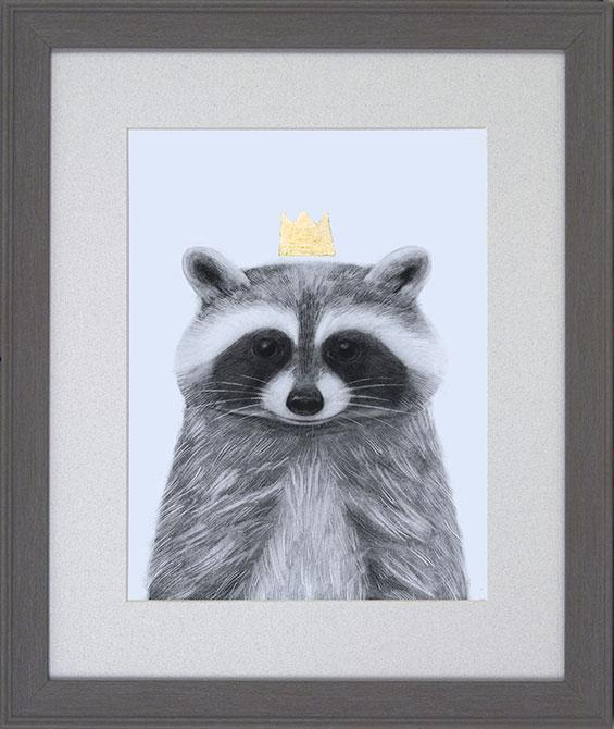 Royal Forester IV By Victoria Borges (Racoon) - TheArtistsQuarter